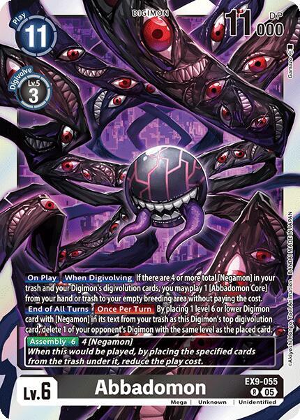 Abbadomon, Versus Monsters EX9-055 R