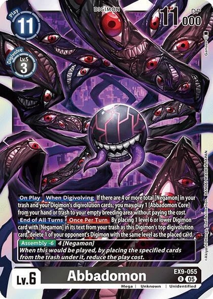 Abbadomon, Versus Monsters EX9-055 R