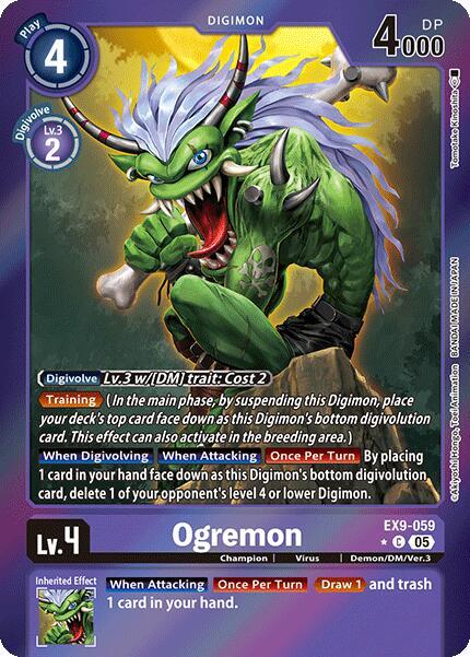 Ogremon (Limited Foil), Versus Monsters EX9-059 C