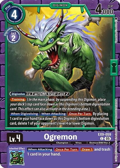 Ogremon, Versus Monsters EX9-059 C