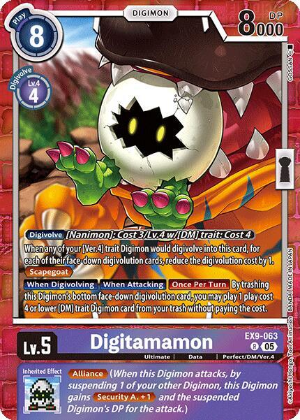 Digitamamon, Versus Monsters EX9-063 R