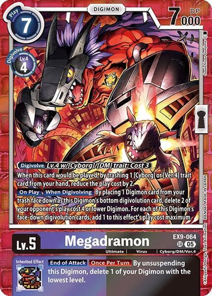Megadramon, Versus Monsters EX9-064 SR
