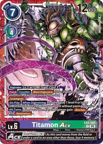 Titamon ACE, Versus Monsters EX9-065 R