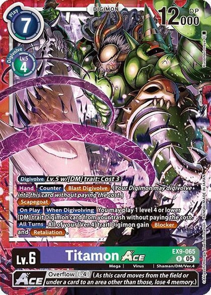 Titamon ACE, Versus Monsters EX9-065 R