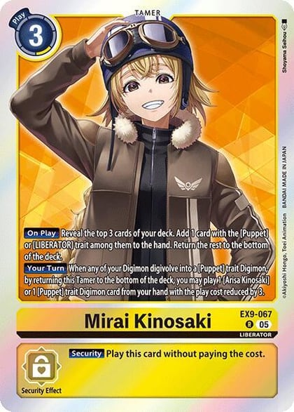Mirai Kinosaki, Versus Monsters EX9-067 R