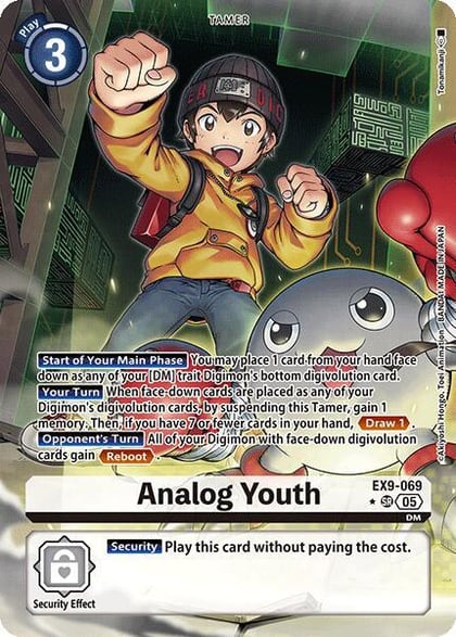 Analog Youth (Alternate Art), Versus Monsters EX9-069 SR