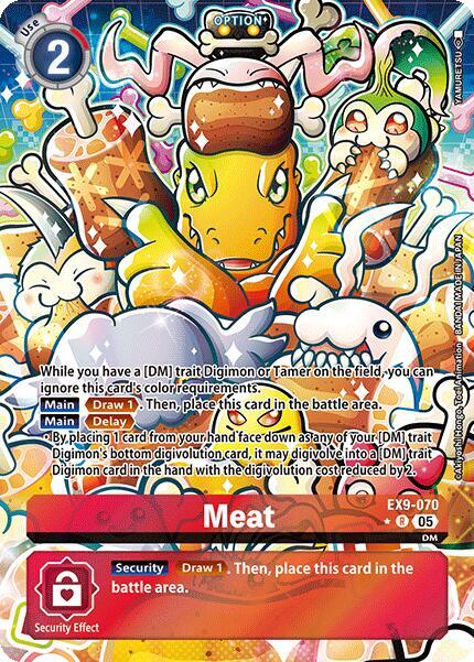 Meat (Alternate Art), Versus Monsters EX9-070 R