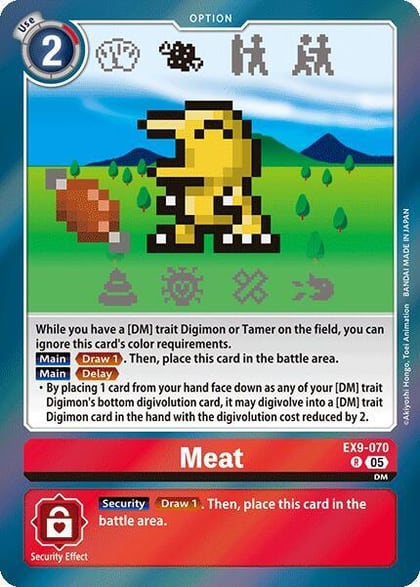 Meat, Versus Monsters EX9-070 R