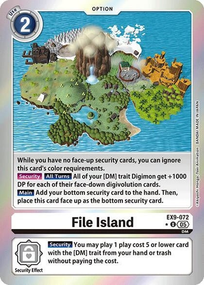 File Island (Limited Foil), Versus Monsters EX9-072 U