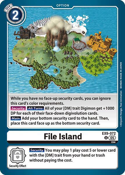 File Island, Versus Monsters EX9-072 U