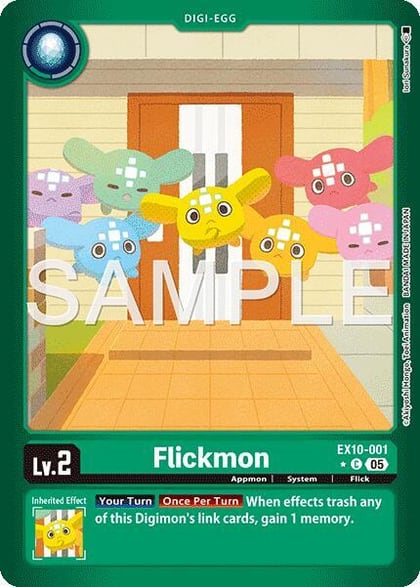 Flickmon (Limited Foil), Sinister Order EX10-001 C