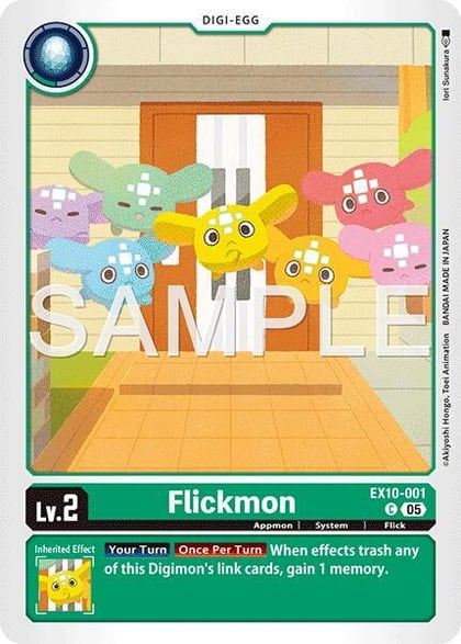 Flickmon, Sinister Order EX10-001 C