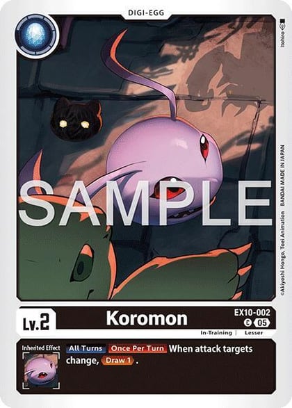Koromon, Sinister Order EX10-002 C