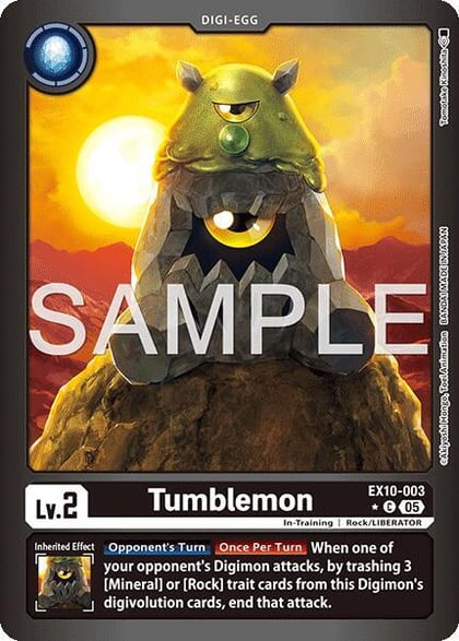 Tumblemon (Limited Foil), Sinister Order EX10-003 C