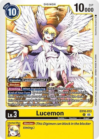 Lucemon, Sinister Order EX10-013 R