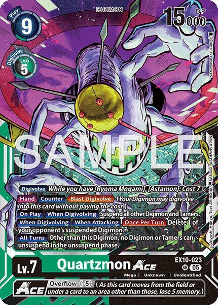 Quartzmon ACE, Sinister Order EX10-023 SR