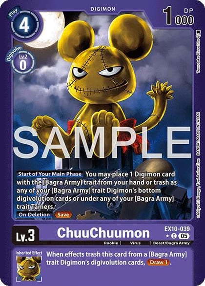 ChuuChuumon (Limited Foil), Sinister Order EX10-039 C