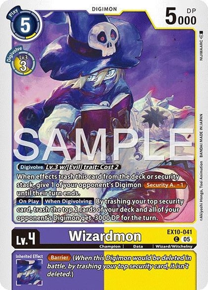 Wizardmon, Sinister Order EX10-041 C
