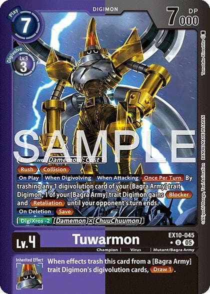 Tuwarmon (Limited Foil), Sinister Order EX10-045 U