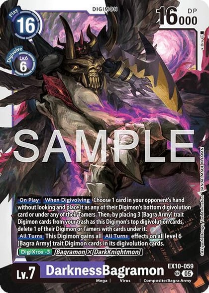DarknessBagramon, Sinister Order EX10-059 SR