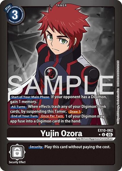 Yujin Ozora (Limited Foil), Sinister Order EX10-062 U