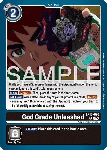 God Grade Unleashed, Sinister Order EX10-070 C
