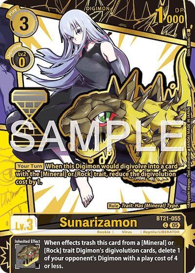Sunarizamon (Rare Pull), Dawn of Liberator BT21-055 C