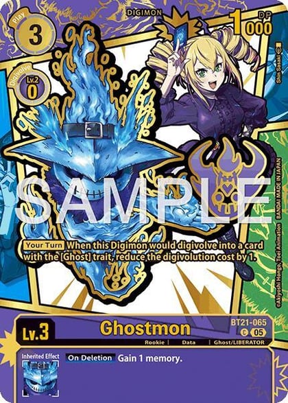 Ghostmon (Rare Pull), Dawn of Liberator BT21-065 C