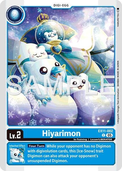 Hiyarimon, Dawn of Liberator EX11-002 C