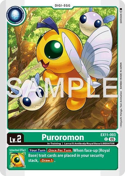 Puroromon, Dawn of Liberator EX11-003 C
