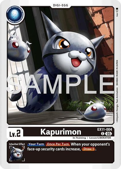 Kapurimon, Dawn of Liberator EX11-004 C