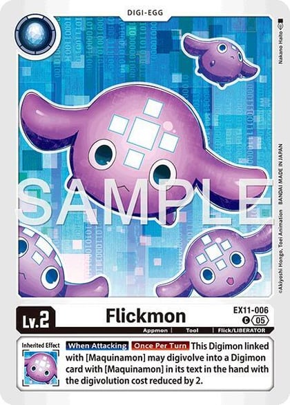 Flickmon, Dawn of Liberator EX11-006 C
