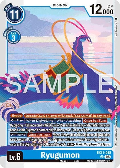 Ryugumon, Dawn of Liberator EX11-018 SR