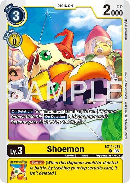 Shoemon, Dawn of Liberator EX11-019 C