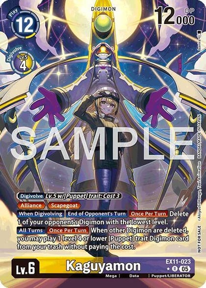 Kaguyamon (Box Topper), Dawn of Liberator EX11-023 R