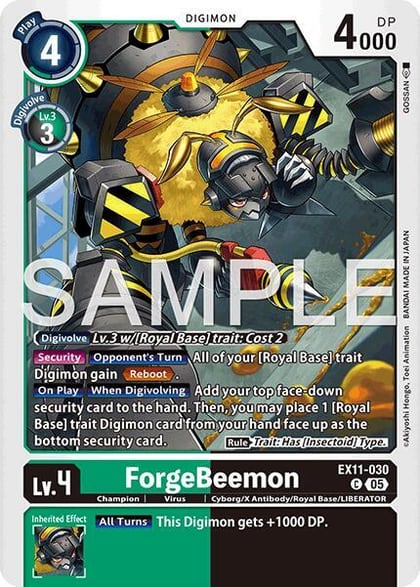 ForgeBeemon, Dawn of Liberator EX11-030 C