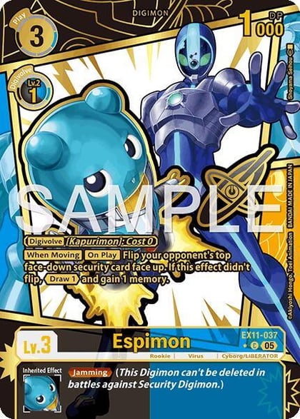 Espimon (Rare Pull), Dawn of Liberator EX11-037 C