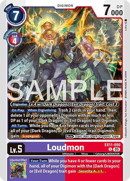 Loudmon, Dawn of Liberator EX11-050 U