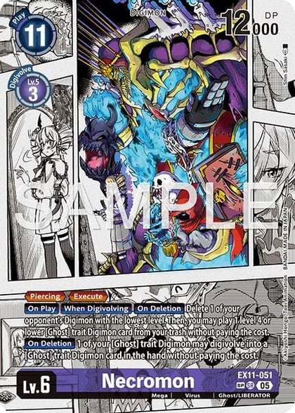 Necromon (SP), Dawn of Liberator EX11-051 SR