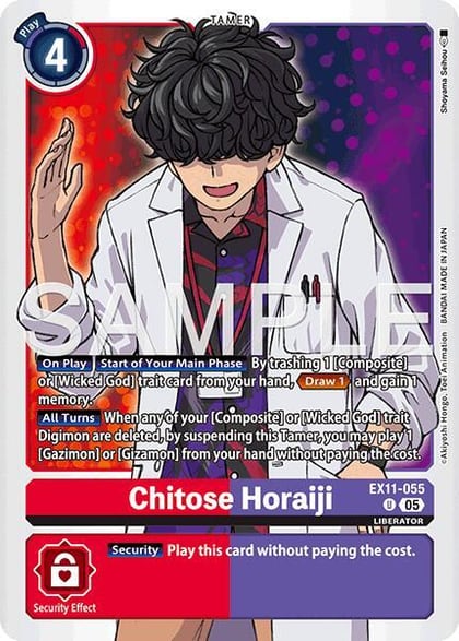Chitose Horaiji, Dawn of Liberator EX11-055 U