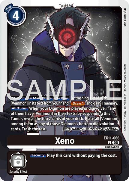 Xeno, Dawn of Liberator EX11-066 U