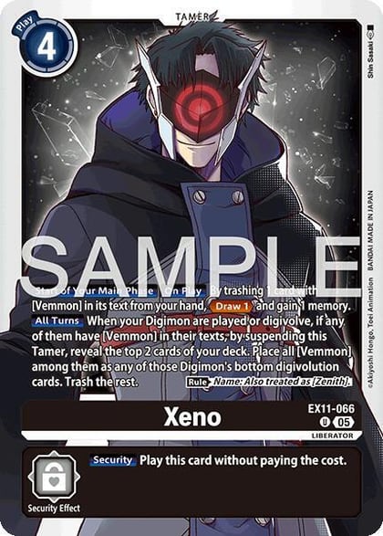 Xeno, Dawn of Liberator EX11-066 U