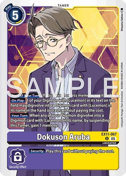 Dokuson Aruba, Dawn of Liberator EX11-067 U