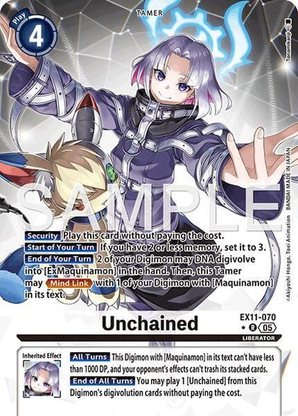 Unchained (Alternate Art), Dawn of Liberator EX11-070 R