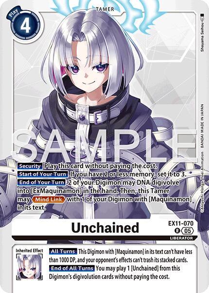 Unchained, Dawn of Liberator EX11-070 R
