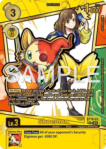 Shoemon (Rare Pull), Dawn of Liberator ST19-03