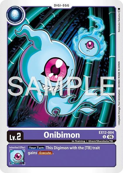 Onibimon, Digital World Shambala EX12-004 U