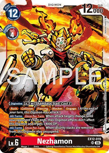 Nezhamon, Digital World Shambala EX12-019 SR