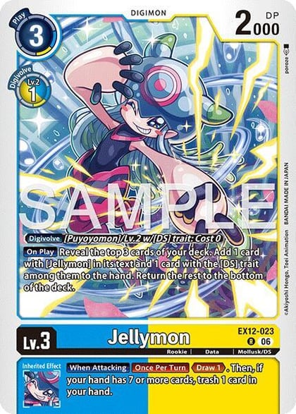 Jellymon, Digital World Shambala EX12-023 R