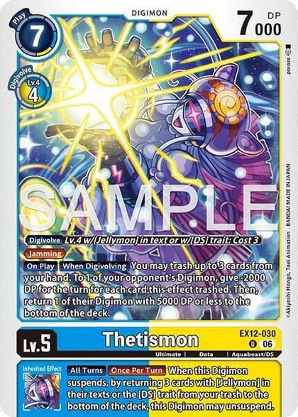 Thetismon, Digital World Shambala EX12-030 U